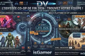 List of upcoming PS5 co-op games including Horizon Hunters and Dune: Awakening.