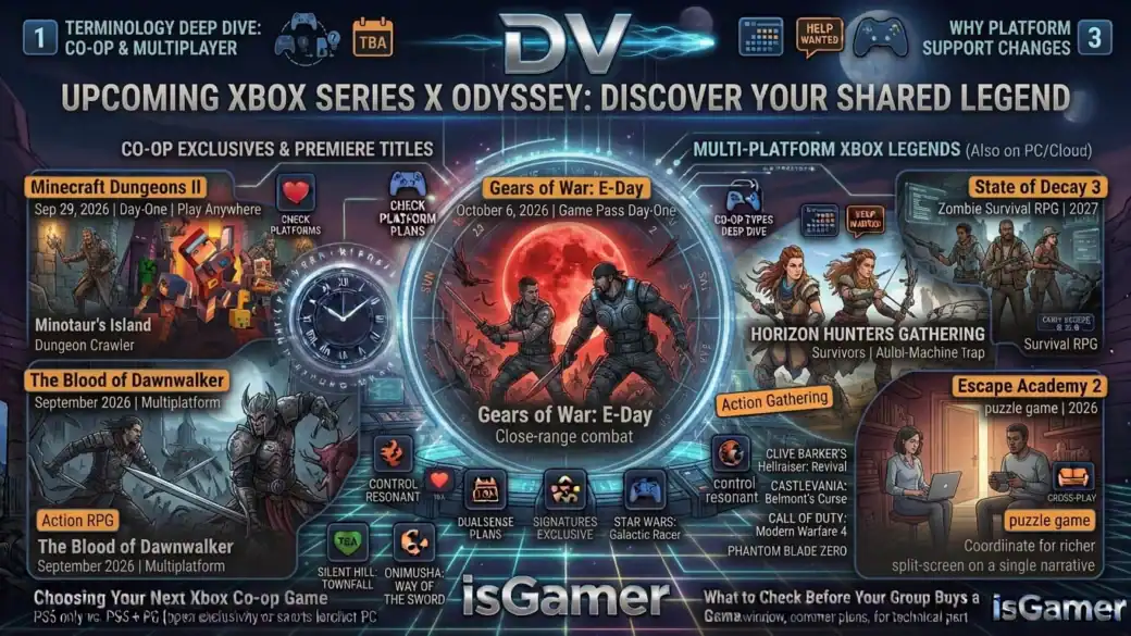 Upcoming Xbox Series X game releases and features for 2023.
