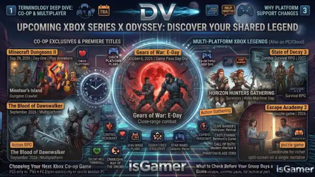 Upcoming Xbox Series X game releases and features for 2023.