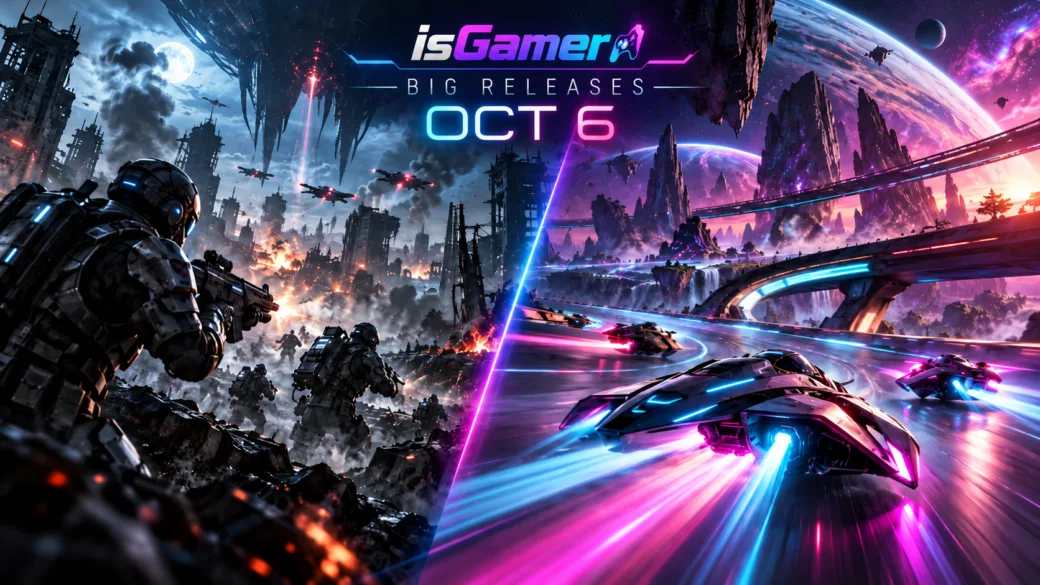 Major October 2026 game releases across action and racing genres